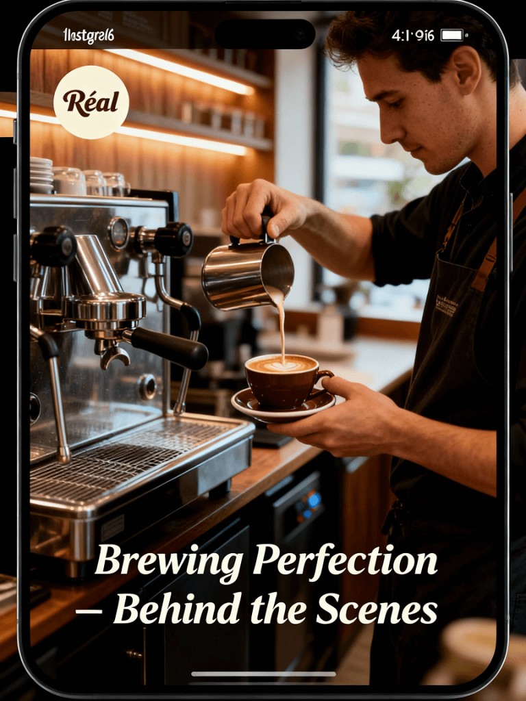 Unlock the Unique Charm of Réal Coffee! Full VI Design RevealedImage8