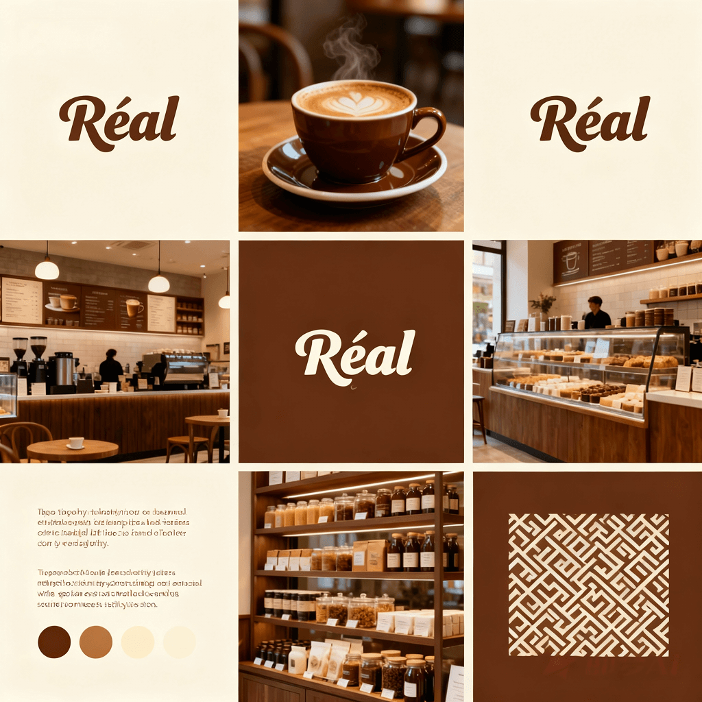 Unlock the Unique Charm of Réal Coffee! Full VI Design RevealedImage5