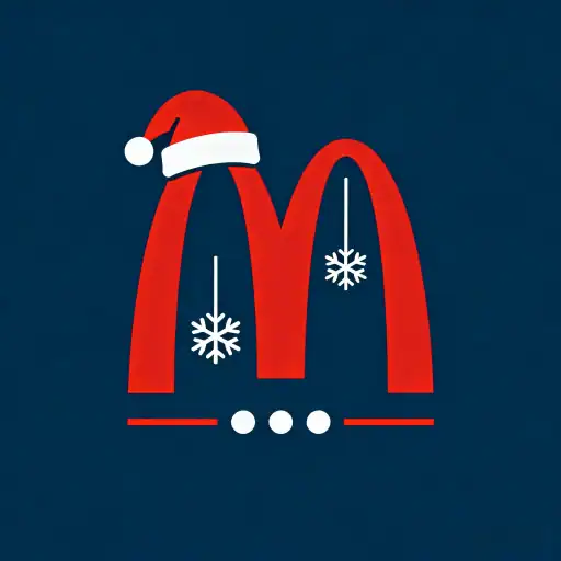 Classic Brands' Christmas Logo Showcase: How Festive Creativity Reshapes Brand Identity from Adidas to GoogleImage8
