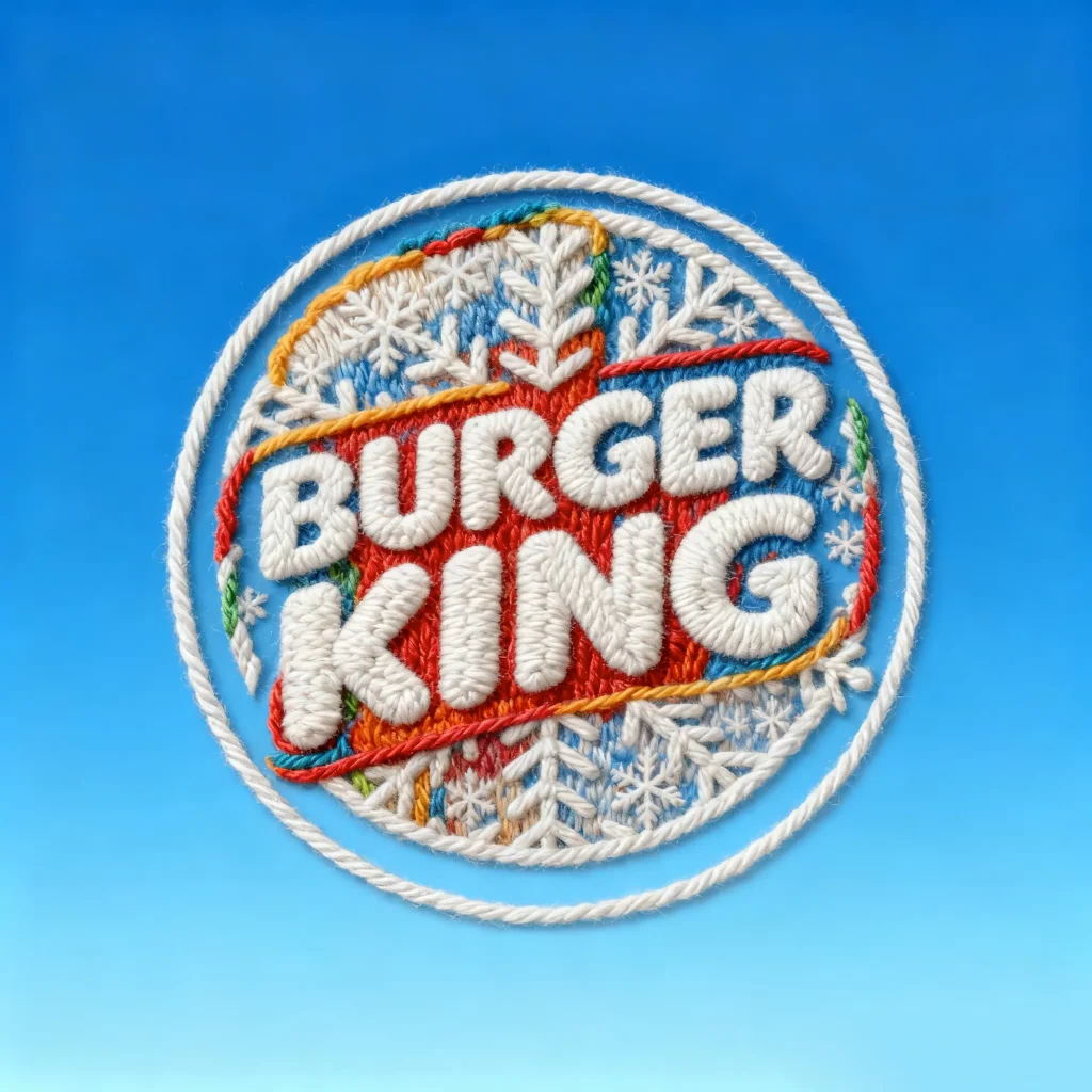 When Burger King Meets Christmas: Creating 10 Distinctive Christmas Limited-Edition Logos with AI Logo CreatorImage5