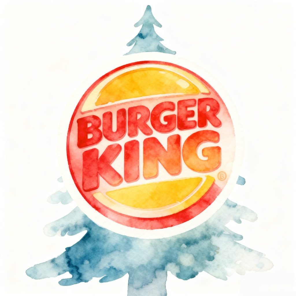 When Burger King Meets Christmas: Creating 10 Distinctive Christmas Limited-Edition Logos with AI Logo CreatorImage7