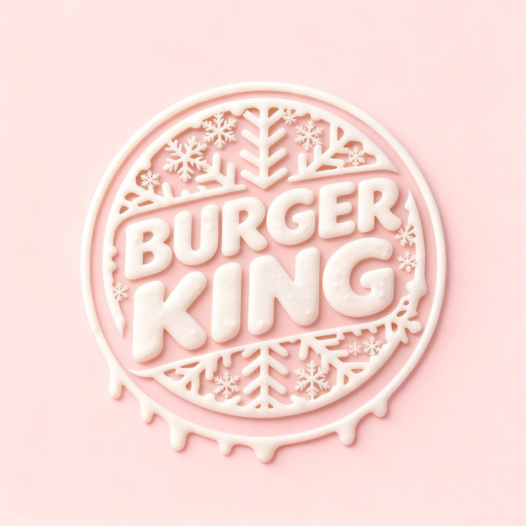 When Burger King Meets Christmas: Creating 10 Distinctive Christmas Limited-Edition Logos with AI Logo CreatorImage8