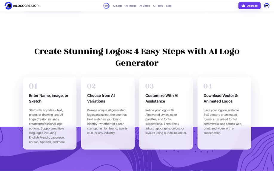 More Than Just Logos: 8 New AI Visual Features of AILogoCreator – Your One-Stop Brand Asset SolutionImage1