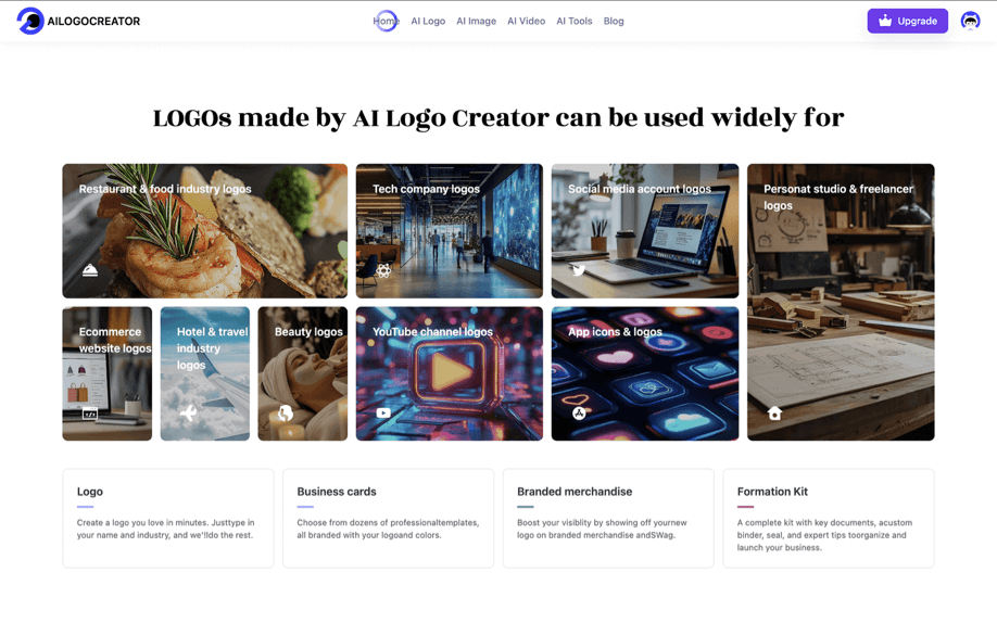 More Than Just Logos: 8 New AI Visual Features of AILogoCreator – Your One-Stop Brand Asset SolutionImage2