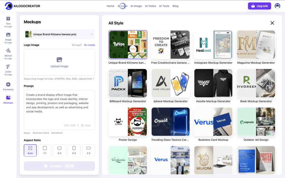 More Than Just Logos: 8 New AI Visual Features of AILogoCreator – Your One-Stop Brand Asset SolutionImage6