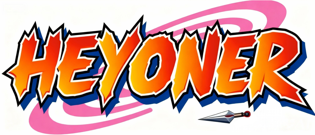 アニメファン大喜び! AI搭載のHEYONERフィギュアストア:6種類のアニメスタイルでオリジナルロゴを作成!画像 アニメ風のロゴデザイン