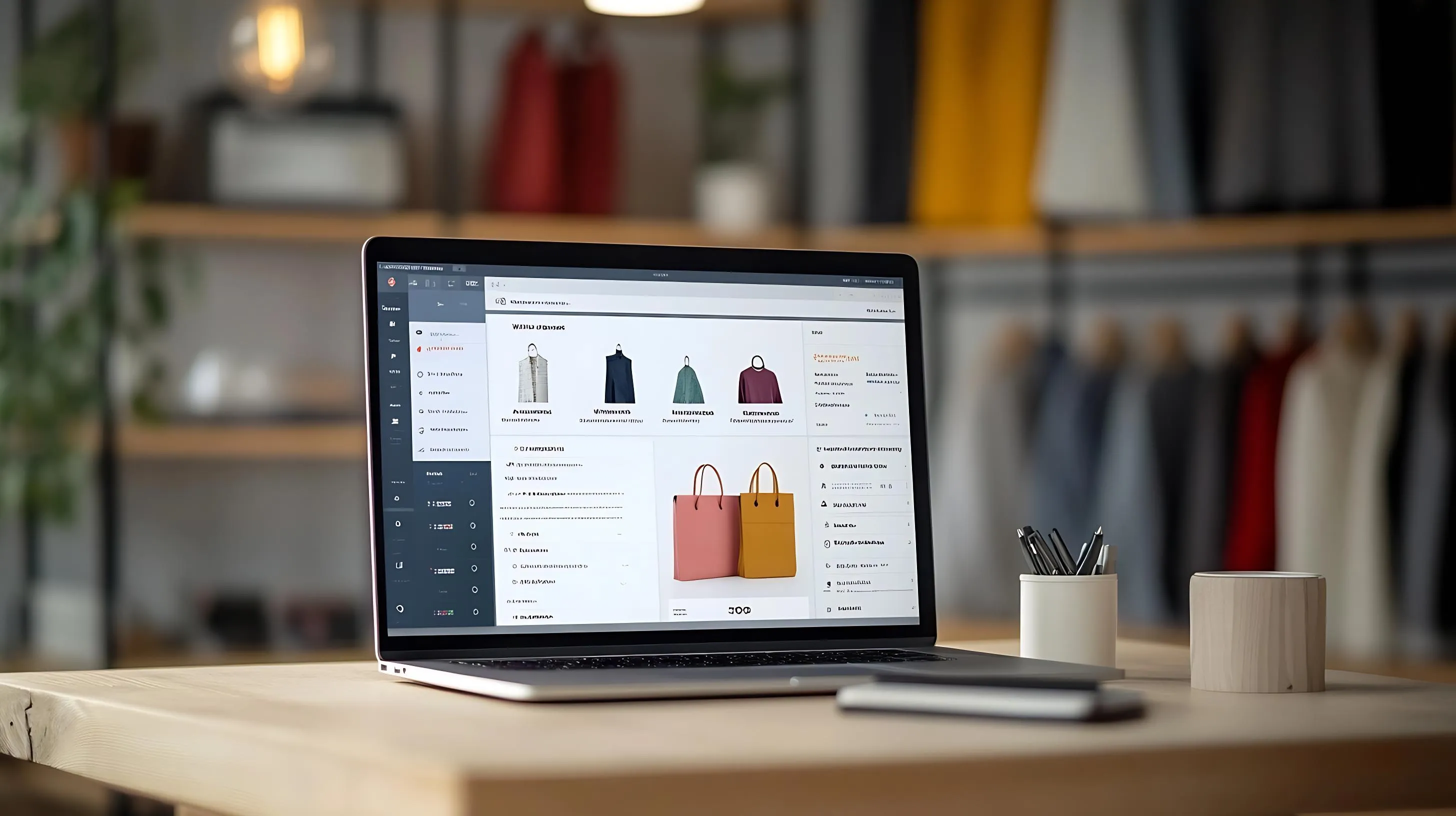 eコマースウェブサイトのロゴ