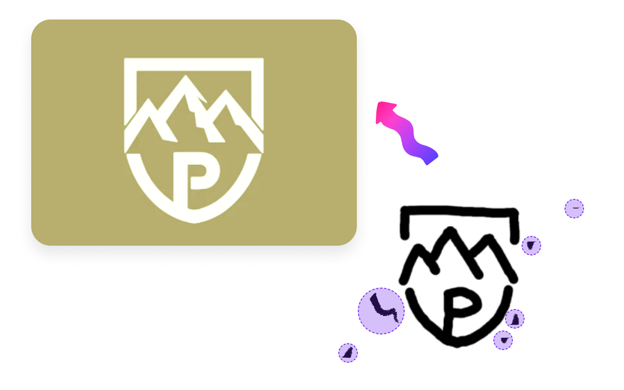 ブランド名またはテキストを入力してロゴを作成